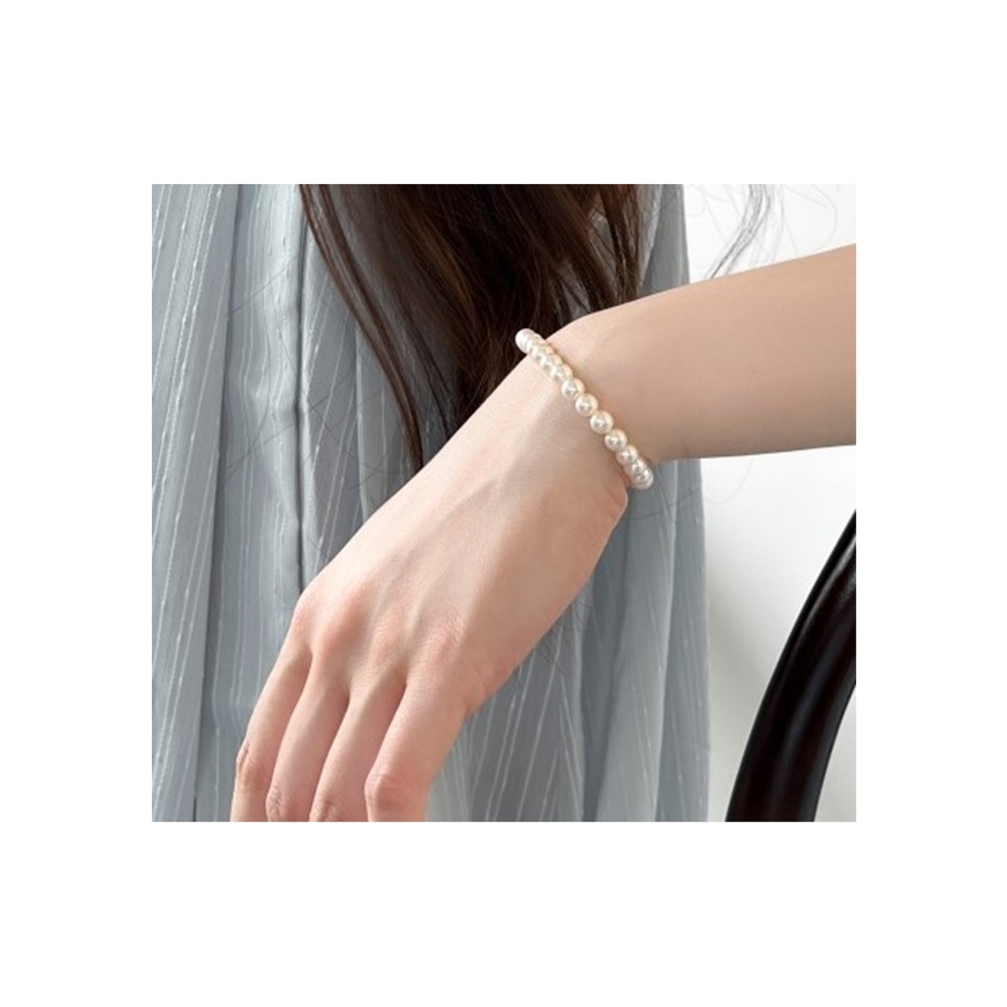 ANNABELLA 7MM Shell Pearl Bracelet 7.5"