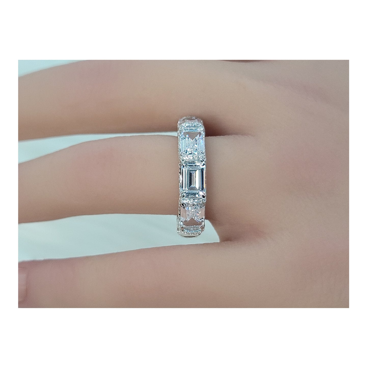 CASSANDRA Eternity Tennis Ring