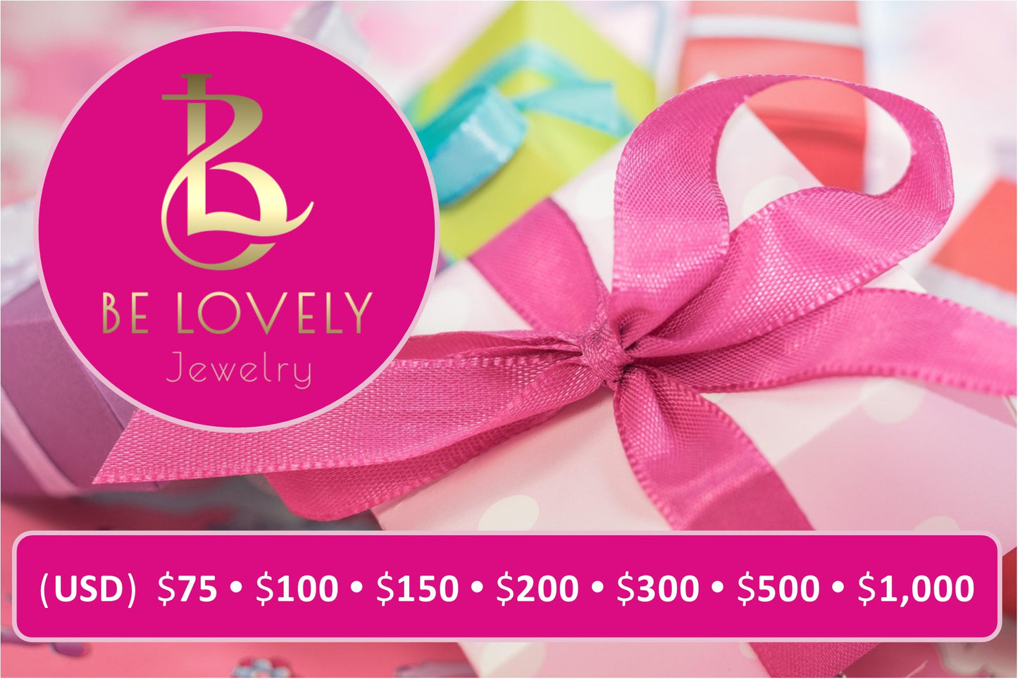 BE LOVELY JEWELRY - eGIFT CARD