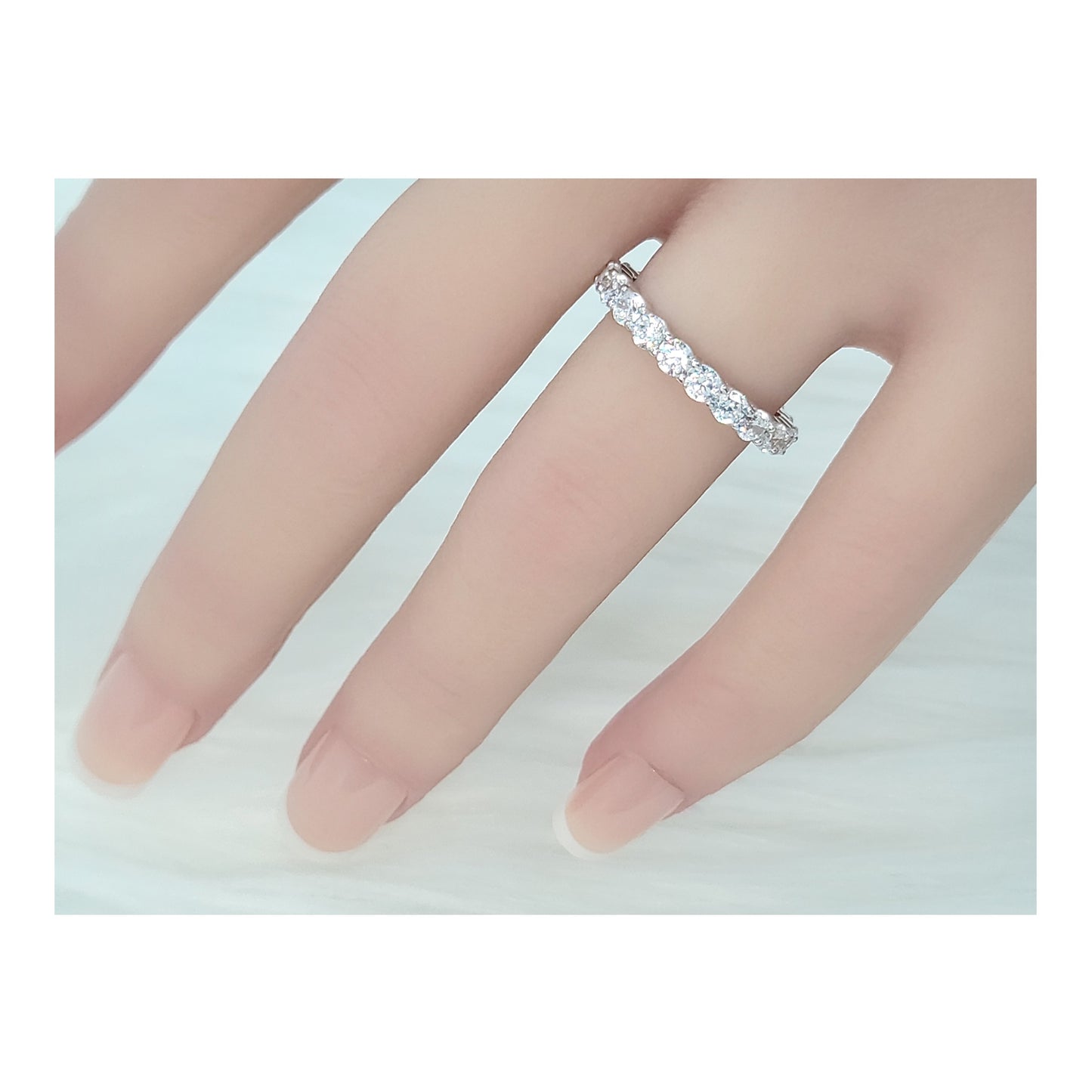 JEMIMA Full Eternity Stacking Ring