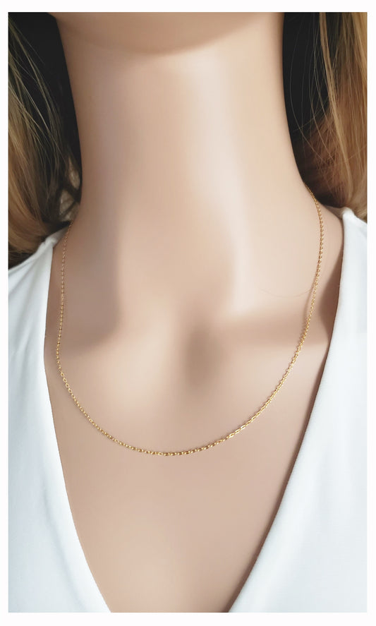 VITA Cable Chain 18K Gold Over Sterling Silver