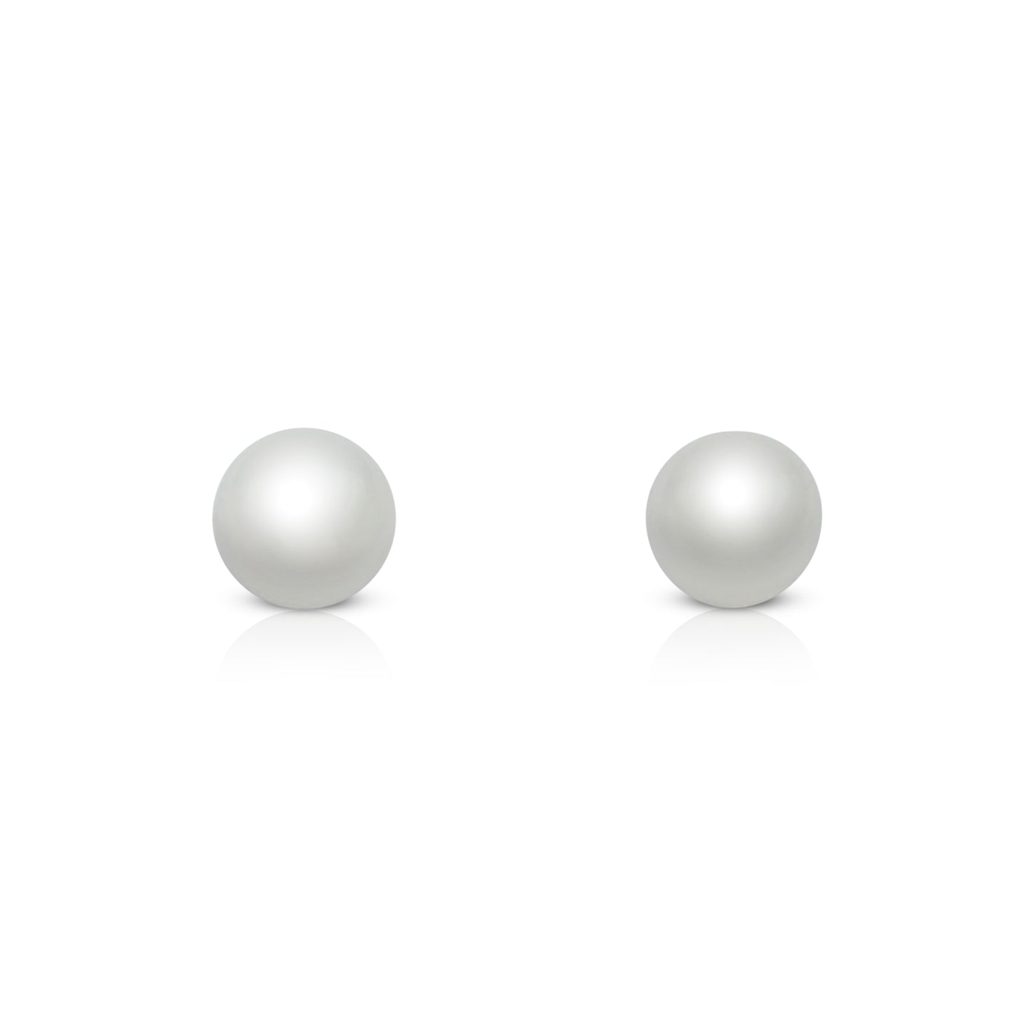 ALICE Pearl Stud Earrings - 6mm