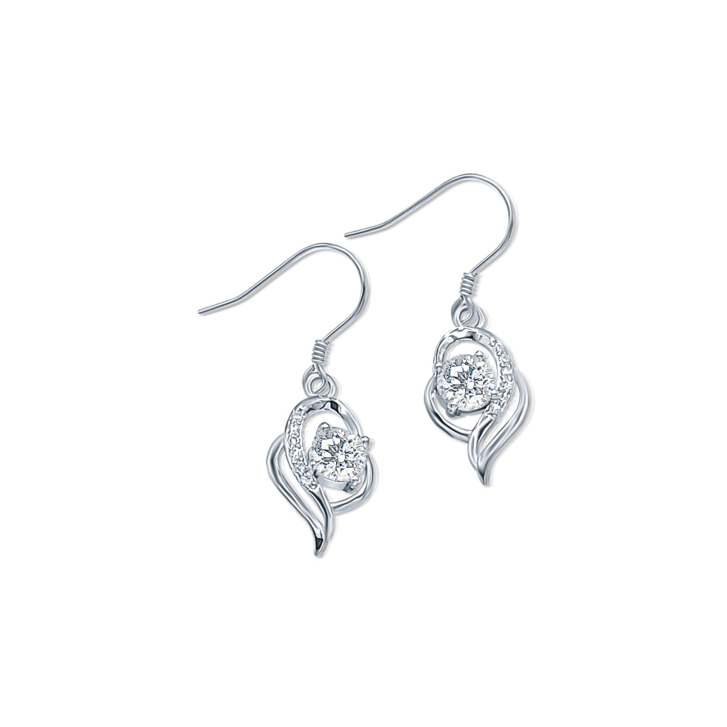 CHRISTELLE Cubic Zirconia Dangle Earrings