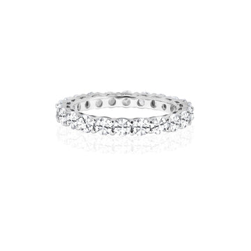 JEMIMA CZ Diamond Full Eternity Band Stacking Ring
