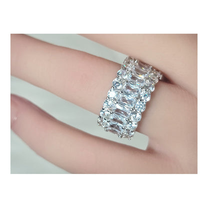 KATHERINE Three-Row Eternity Ring