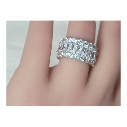 KATHERINE Three-Row Eternity Ring