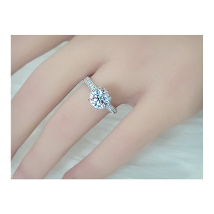 KELLYANNE Round Cubic Zirconia Ring