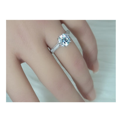 KELLYANNE Round Cubic Zirconia Ring