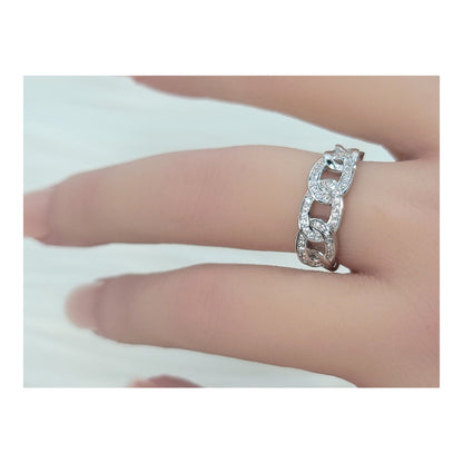 LINDA Adjustable Chain Link Ring