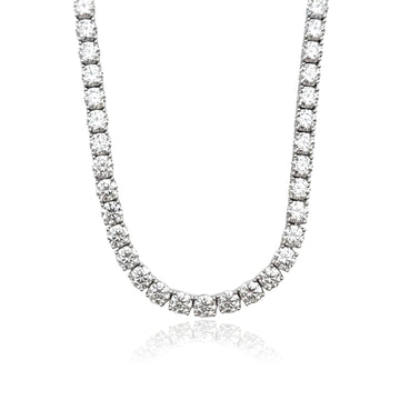 SKY 5MM VVS Moissanite Tennis Necklace
