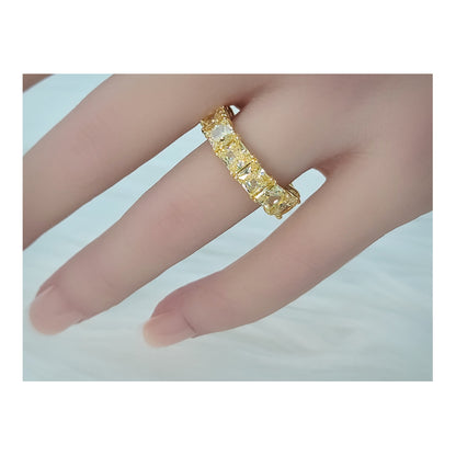 SOFIA Eternity Tennis Band 14K Gold Plated