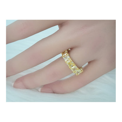 SOFIA Eternity Tennis Band 14K Gold Plated