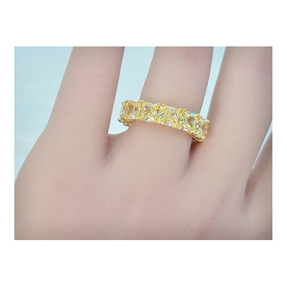 SOFIA Eternity Tennis Band 14K Gold Plated