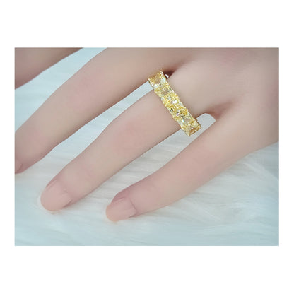 SOFIA Eternity Tennis Band 14K Gold Plated